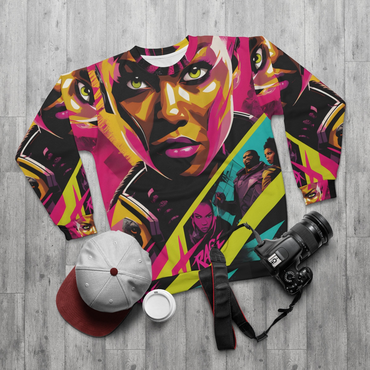 Rage AOP Unisex Sweatshirt