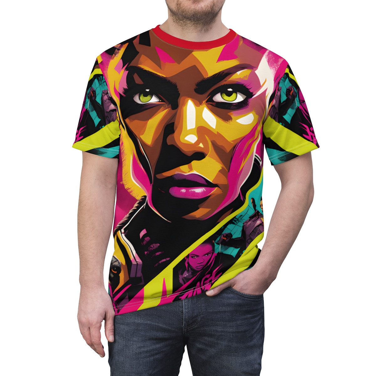 Rage Unisex AOP Cut & Sew Tee