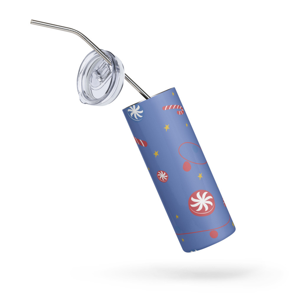 Stainless steel Christmas tumbler