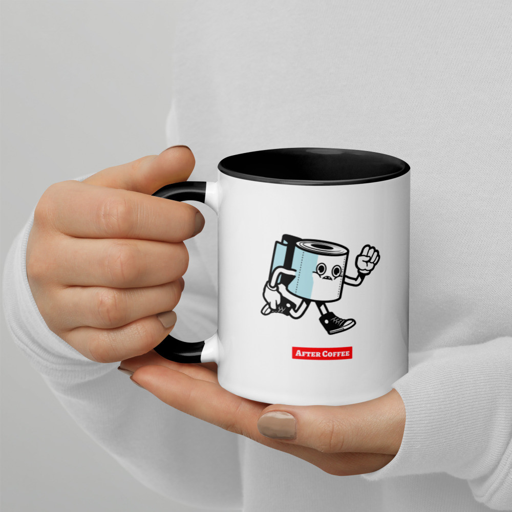 Coffee addict Mug with Color Inside