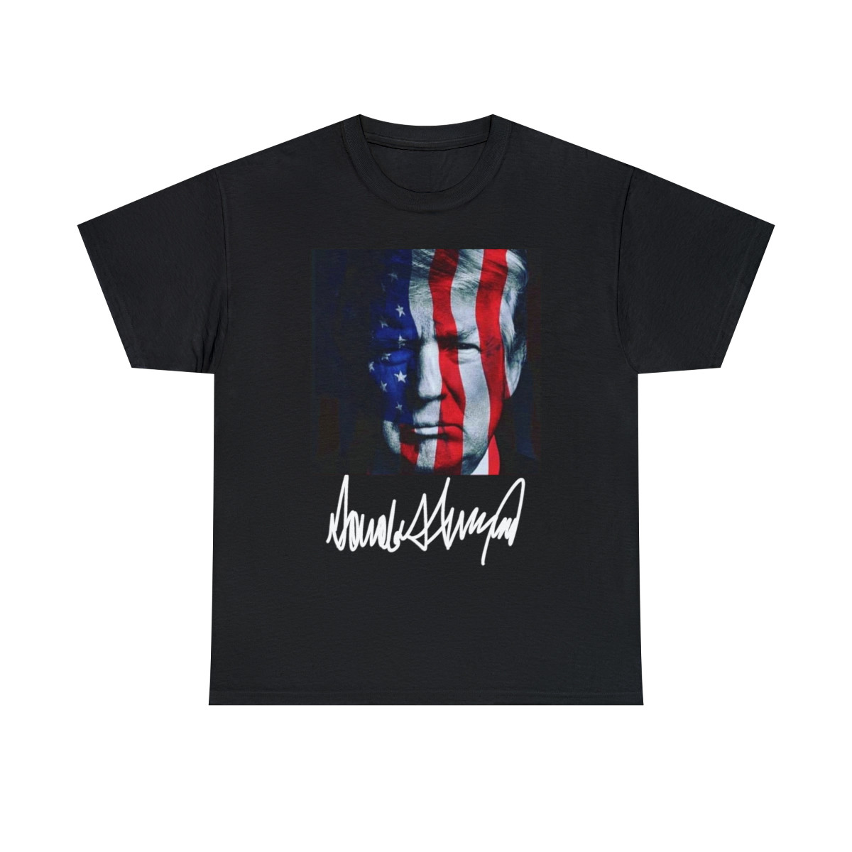 President Donald J Trump Autograph Short Sleeve Tee