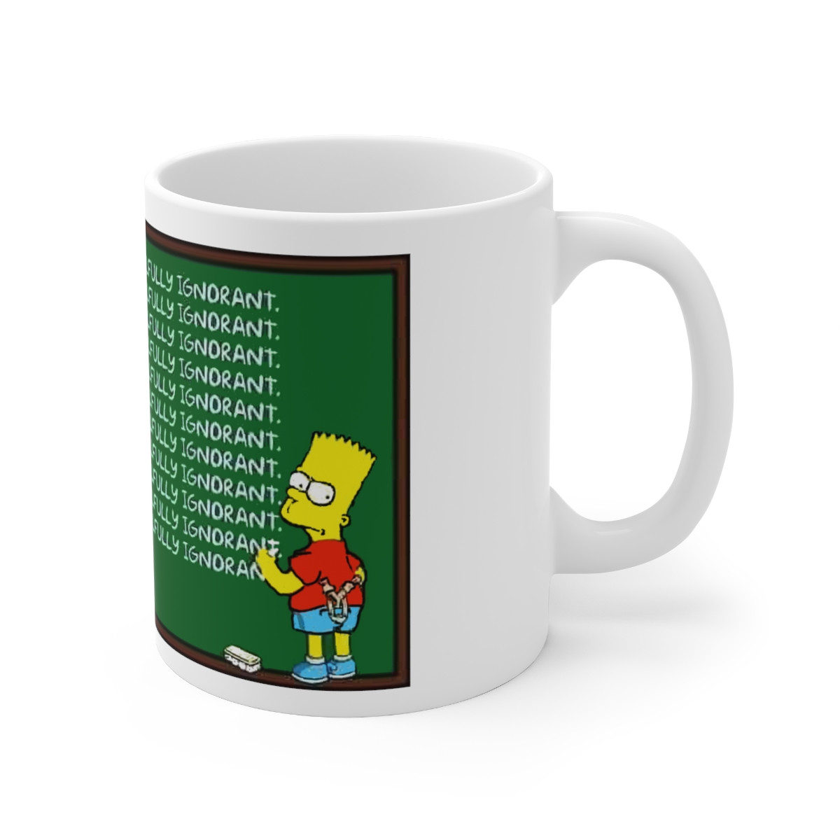 I Will Not Argue With The Willfully Ignorant Wht Ceramic Mug 11oz