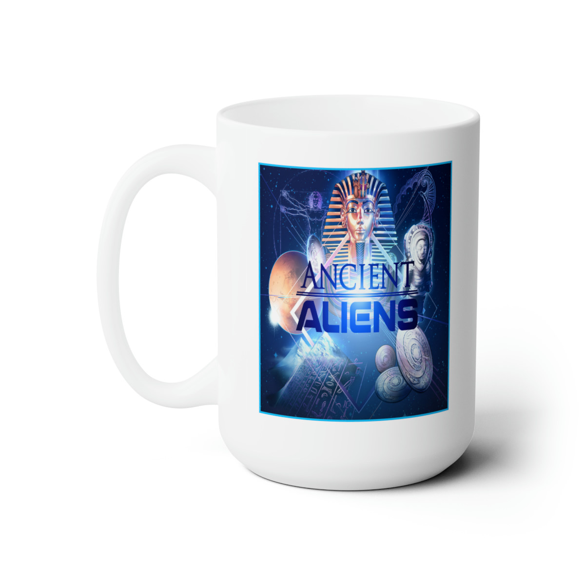 Ancient Aliens 2 white Ceramic Mug 15oz