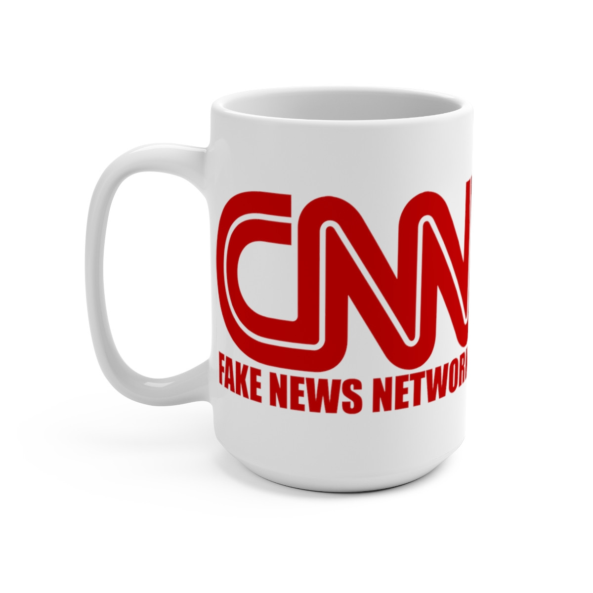 CNN Fake News Network Trump 2024 Mug 15oz