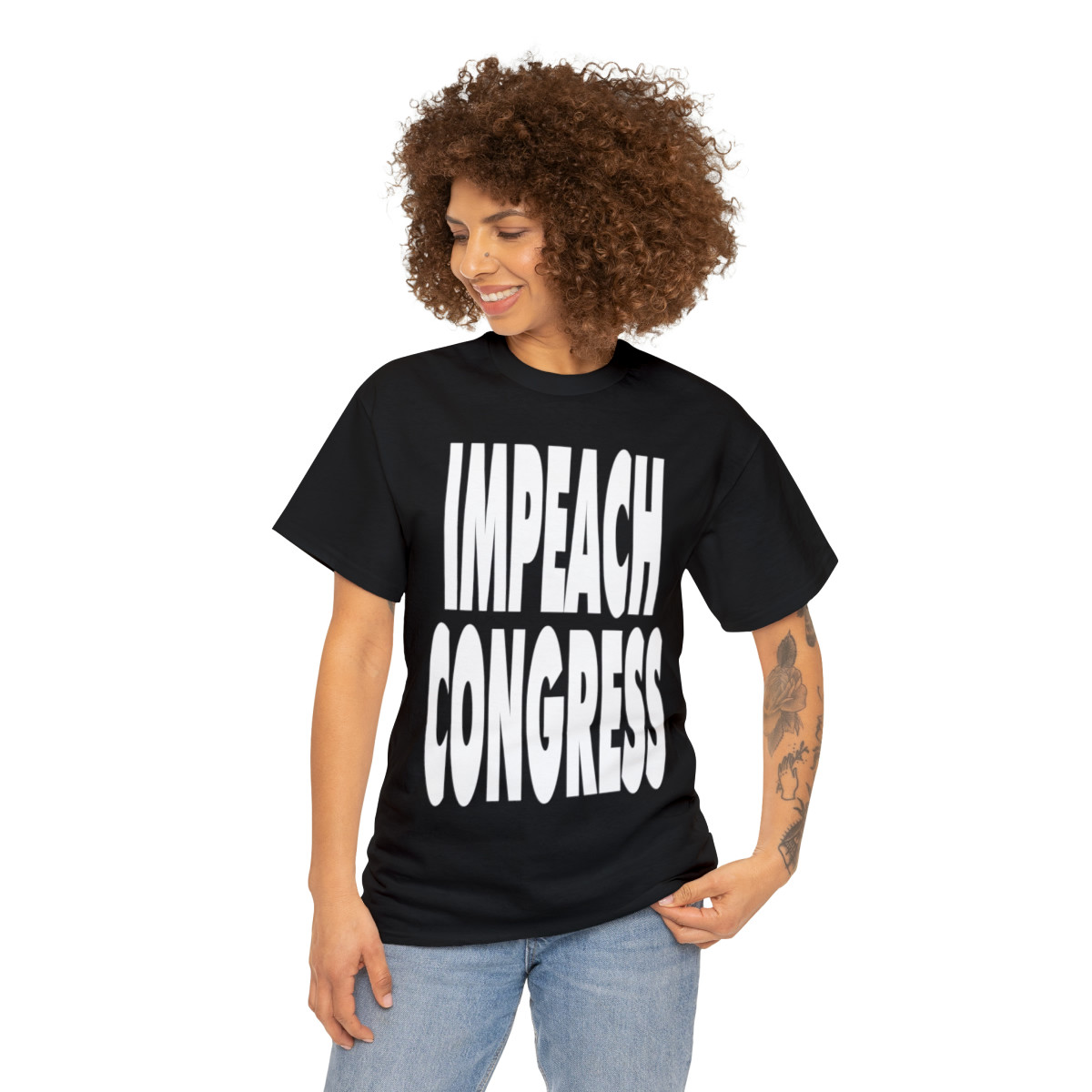 Impeach Congress  Unisex Heavy Cotton Tee