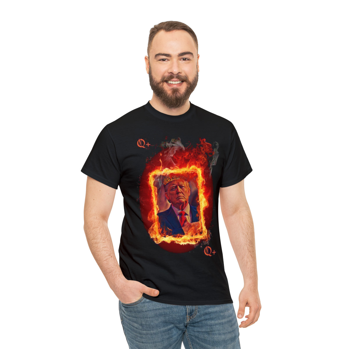 The Trump Card s Fired Up 2024 Your CIC Men's Short Sleeve Tee
