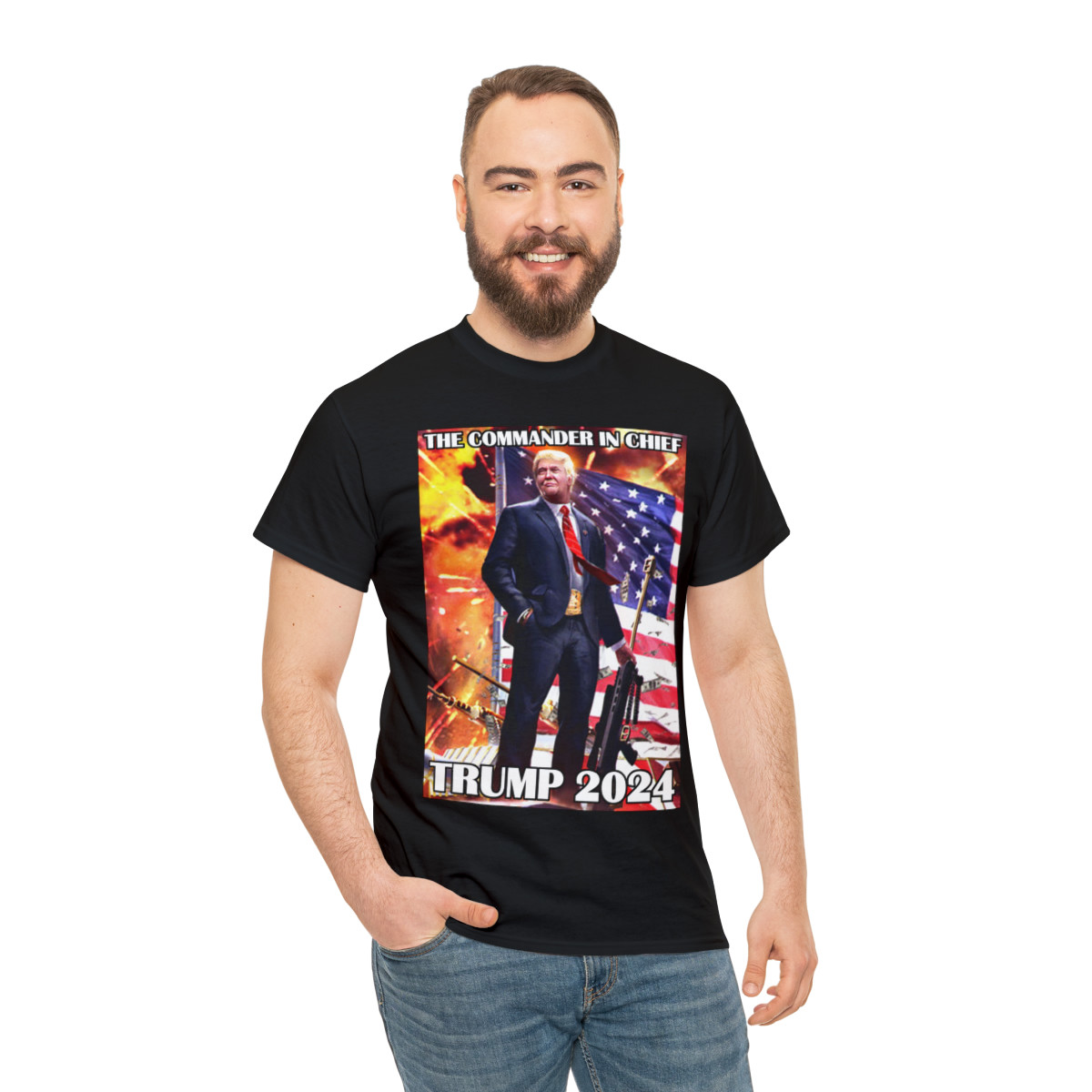 Trump 2024 Your CIC Men's Short Sleeve Tee