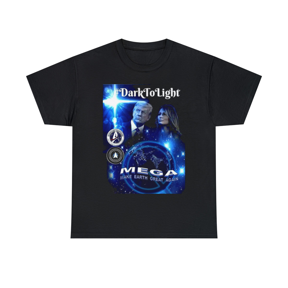 Trump MEGA Make Earth Great Again Dark to Light short Sleeve Tee