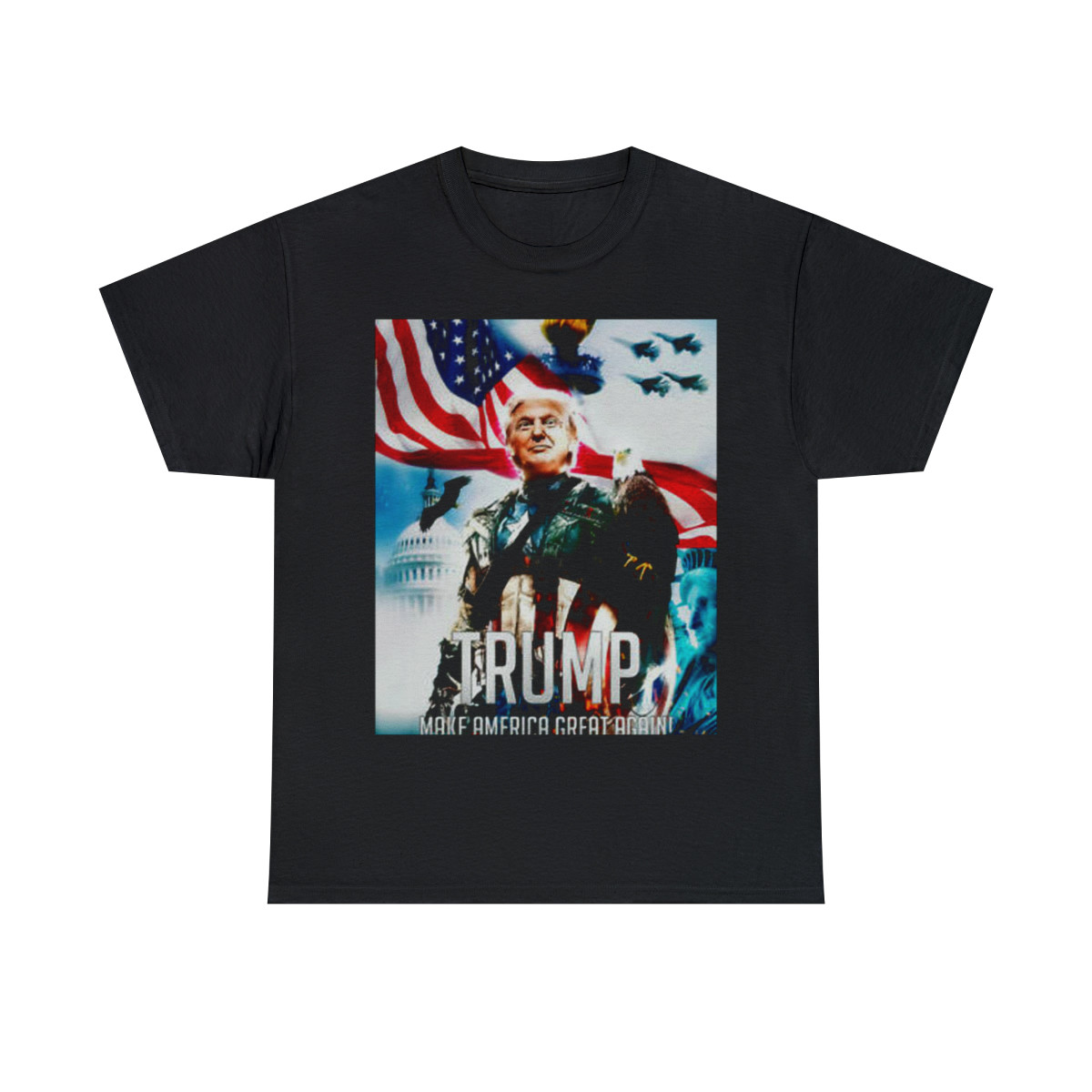 TRUMP 2024 American Eagle Unisex Heavy Cotton Tee