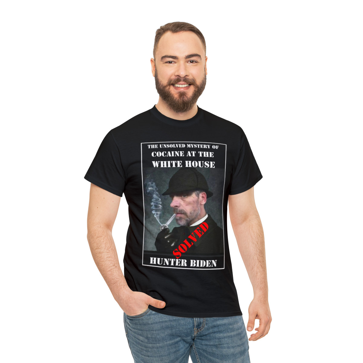 The Unsolved Mysery Of Cocaine At The white House Short Sleeve Tee