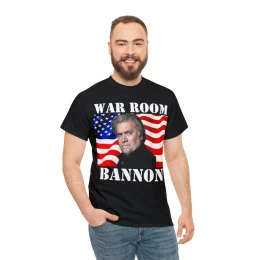 War Room Steven K Bannon Unisex Heavy Cotton Tee
