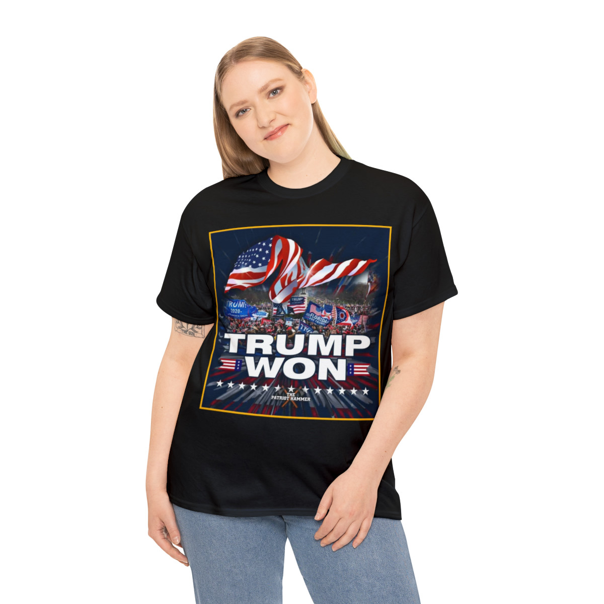 Trump Won 2020  Unisex Heavy Cotton Tee