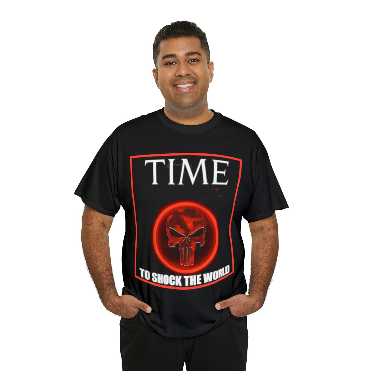 Time To Chock The Word Unisex Heavy Cotton Tee
