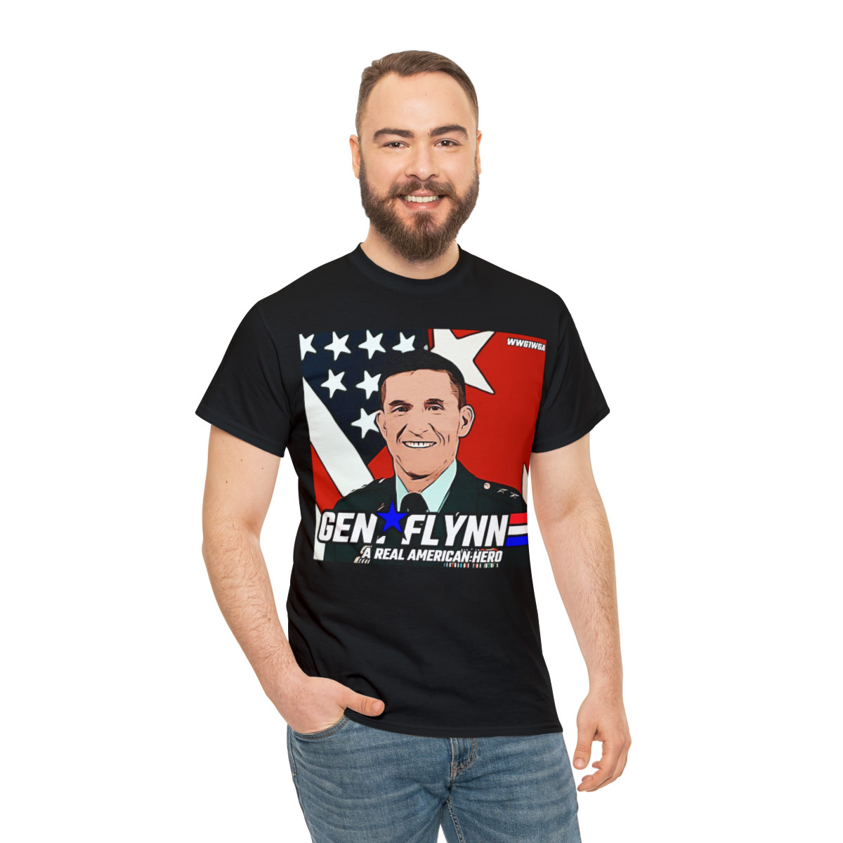 General Mike Flynn A Real American Hero Short Sleeve T Shirt