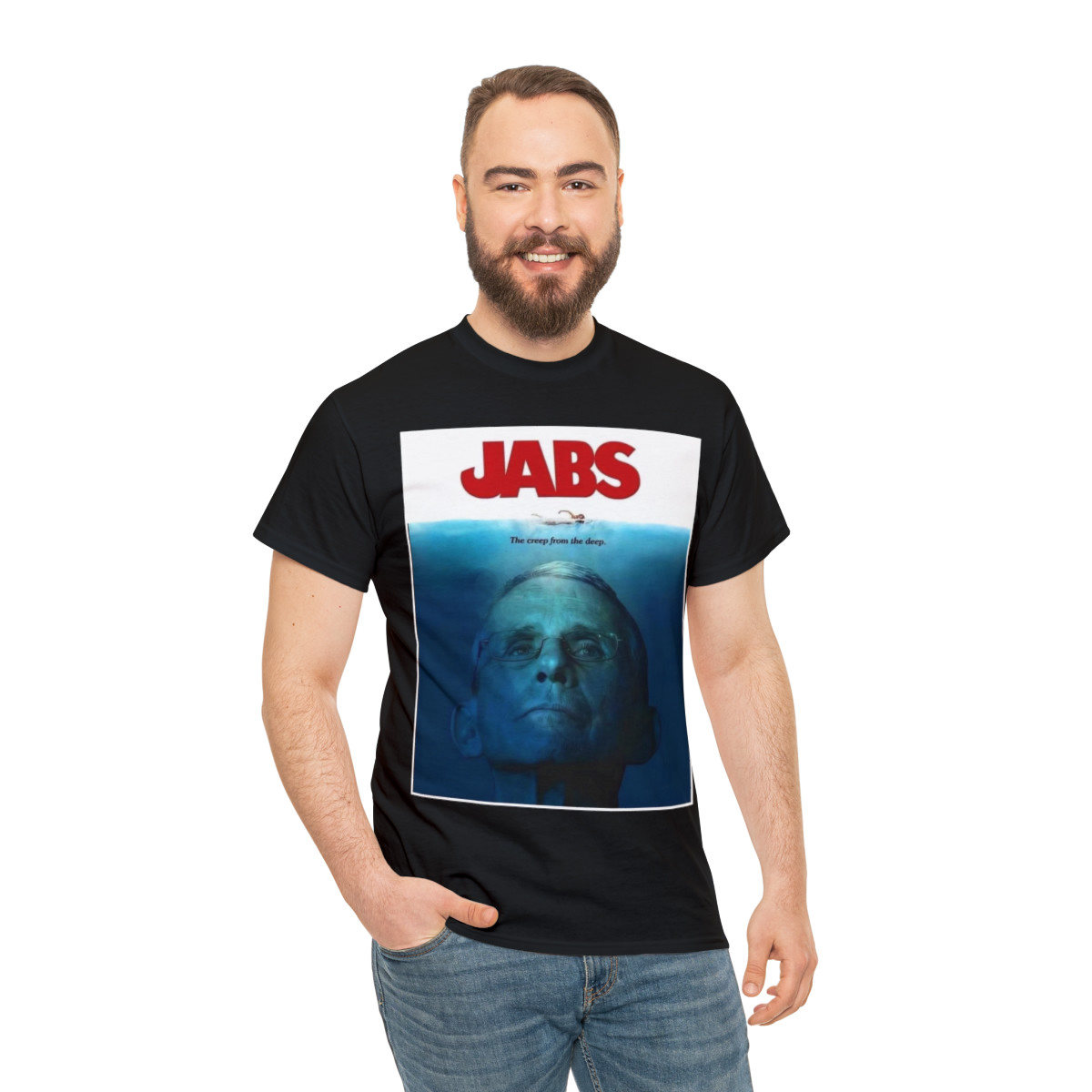 Anthony Fauci JABS the creep from the deep Short Sleeve Tee