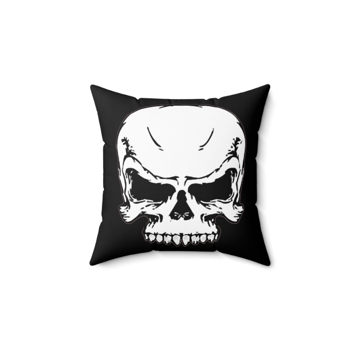 Pirate Evil Skull Spun Polyester Square Pillow gift