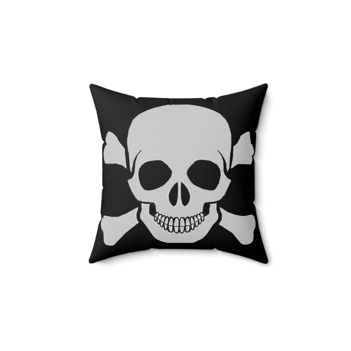 Pirate Skull and Bones 1 complete Spun Polyester Square Pillow gift