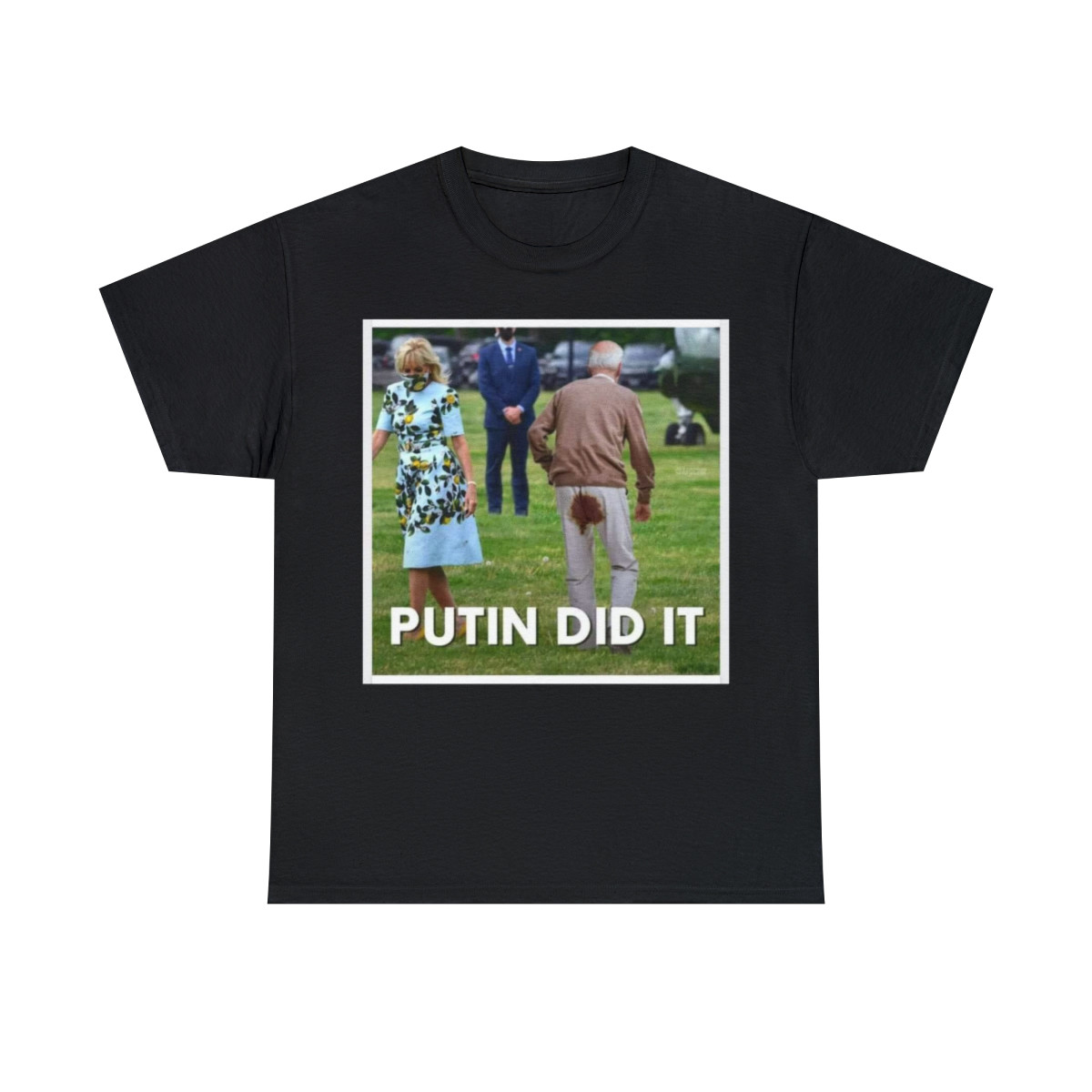 Joe Biden Putin Did It Men's Short Sleeve Tee