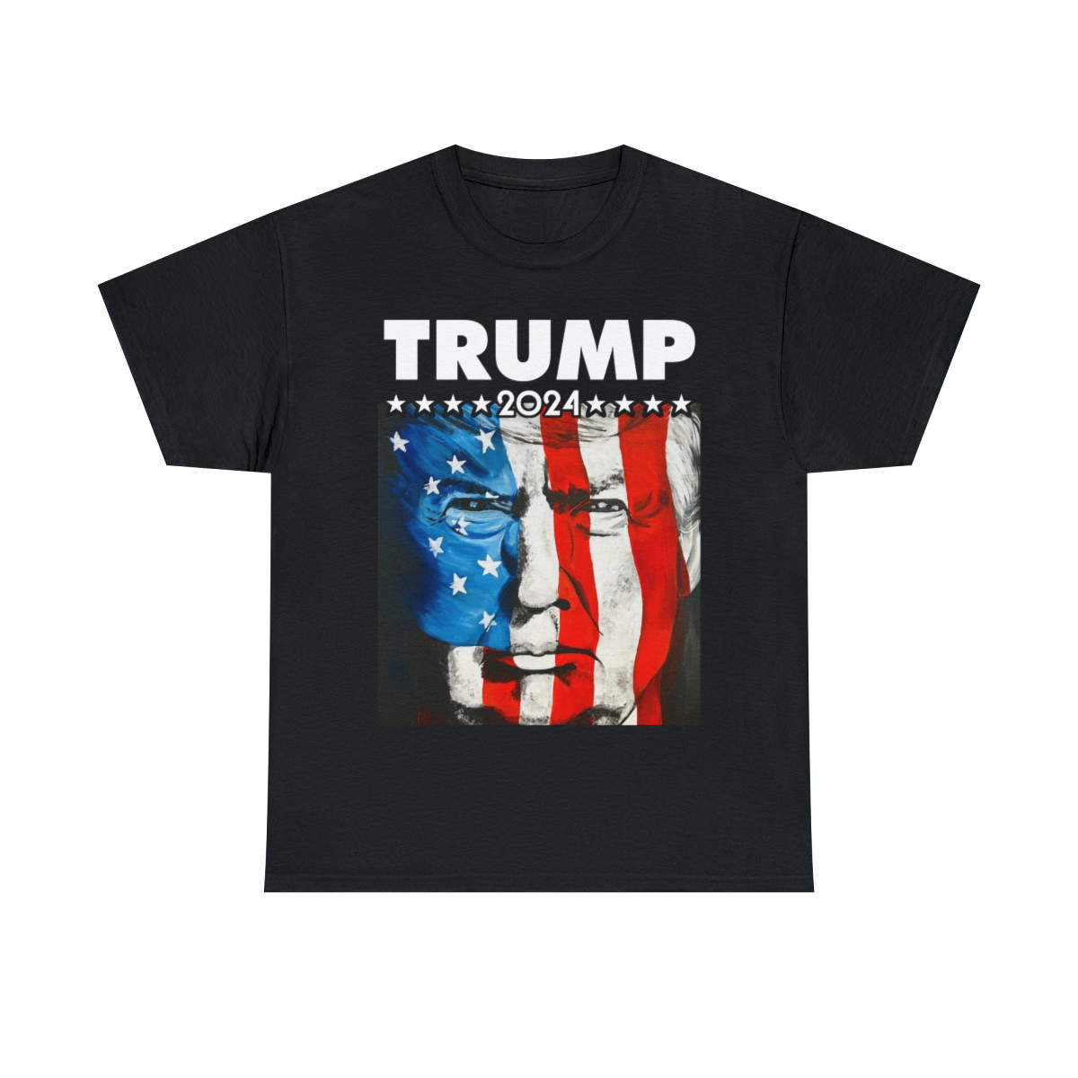 Trump 2024 War paint Short Sleeve Tee