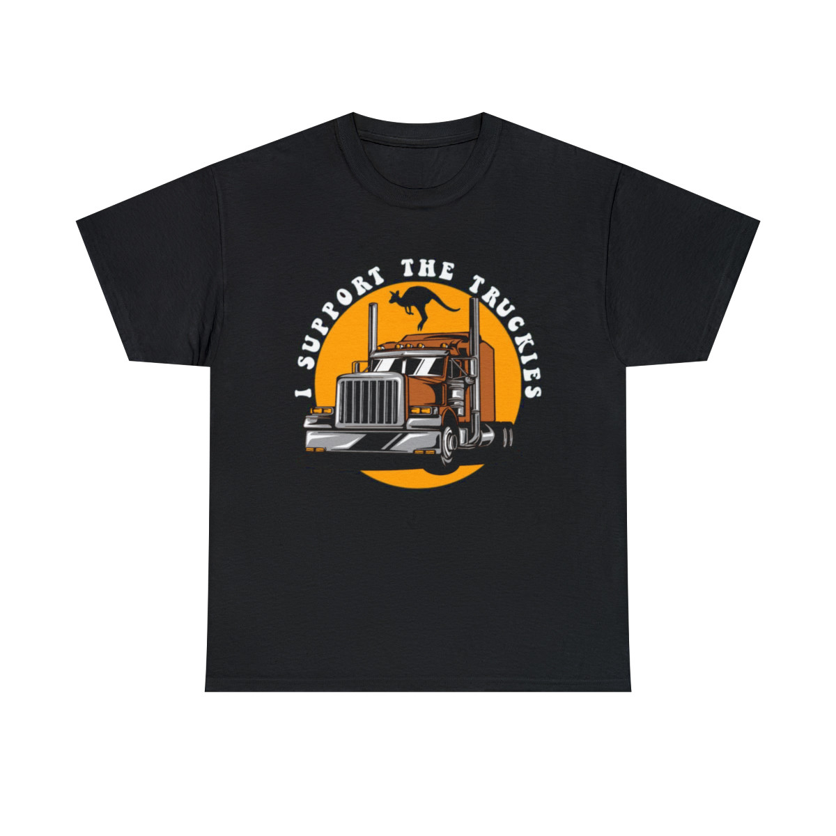 I support the  Truckies Fighting for Freedom across Australia Sleeve Tee