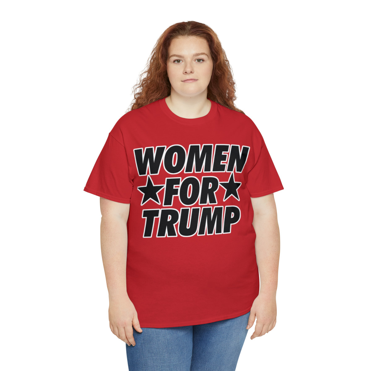 Women For Trump Unisex Heavy Cotton Tee