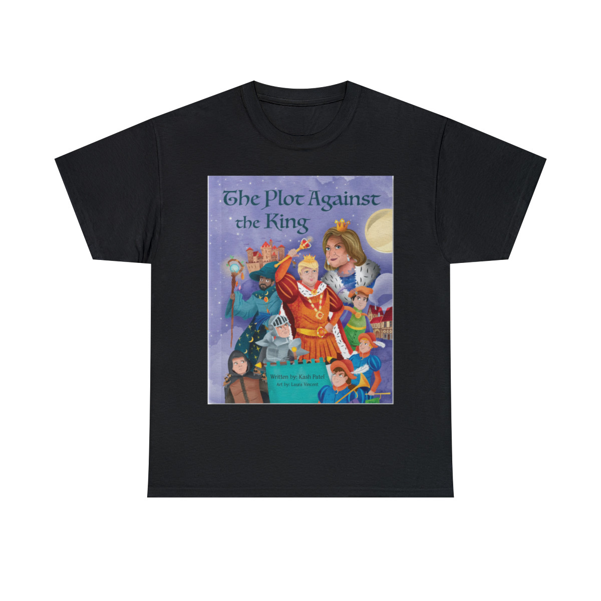 The plot against the King  children's book by Kash Pattel Men's Short Sleeve Tee