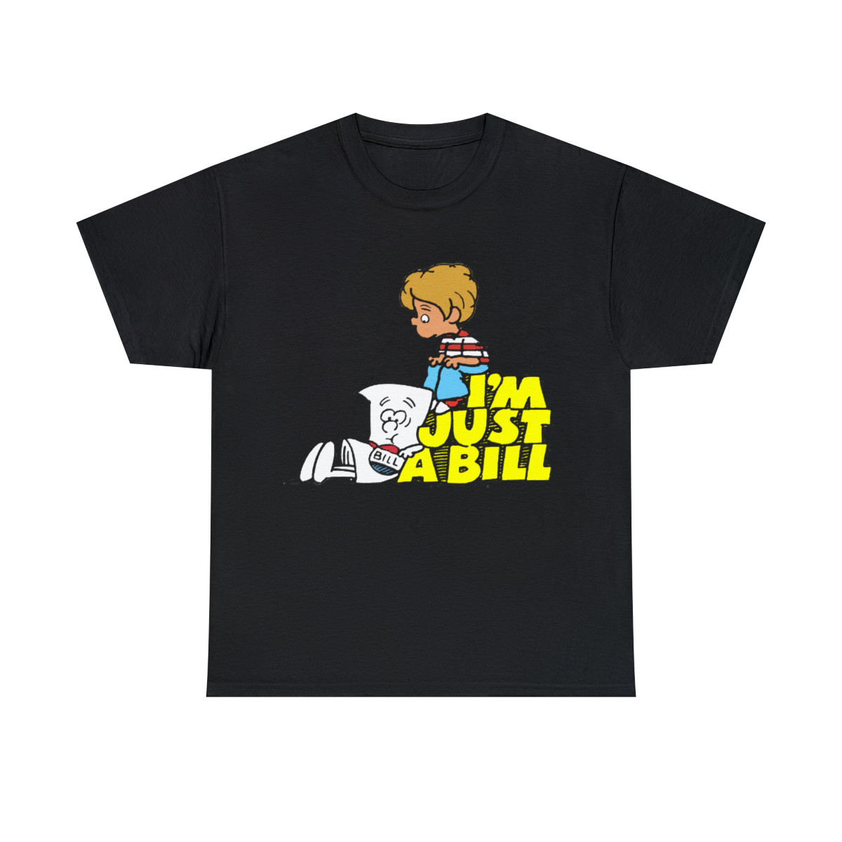 Schoolhouse Rock I'm Just A Bill  Men's Short Sleeve T Shirt