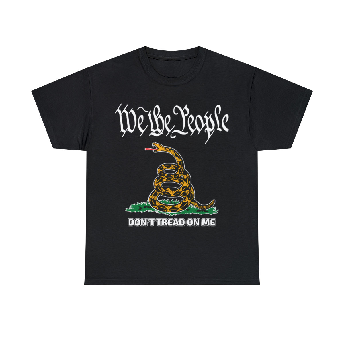 We The People Don't Tread On Me Unisex Heavy Cotton Tee
