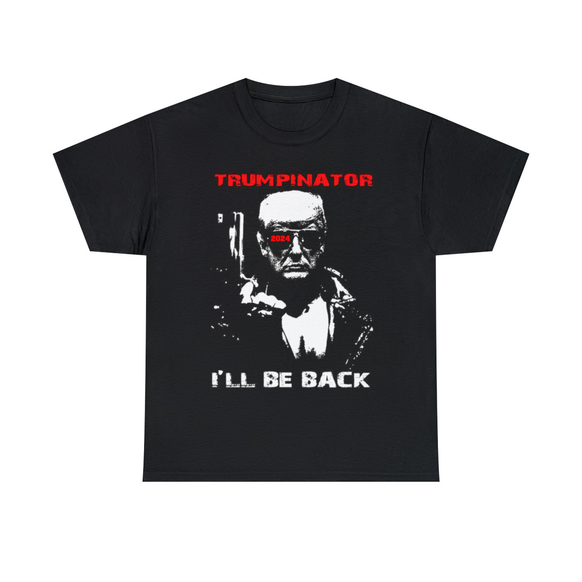 Trumpinator I'll Be back Donald J Trump 2024 Men's Short Sleeve T Shirt