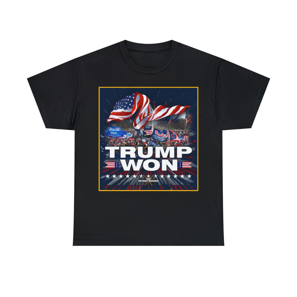 Trump Won 2020  Unisex Heavy Cotton Tee