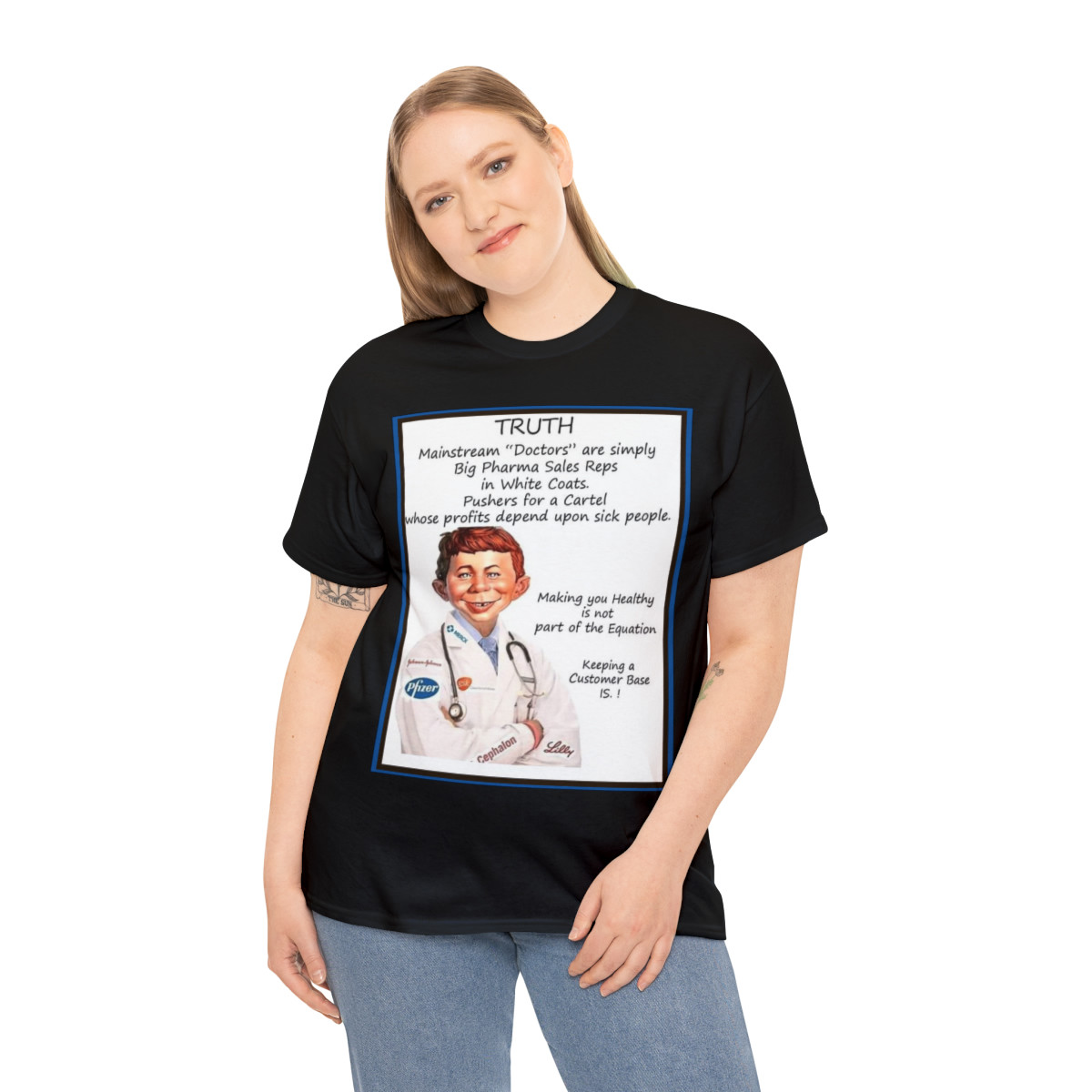 Doctors Make Customers Unisex Heavy Cotton Tee