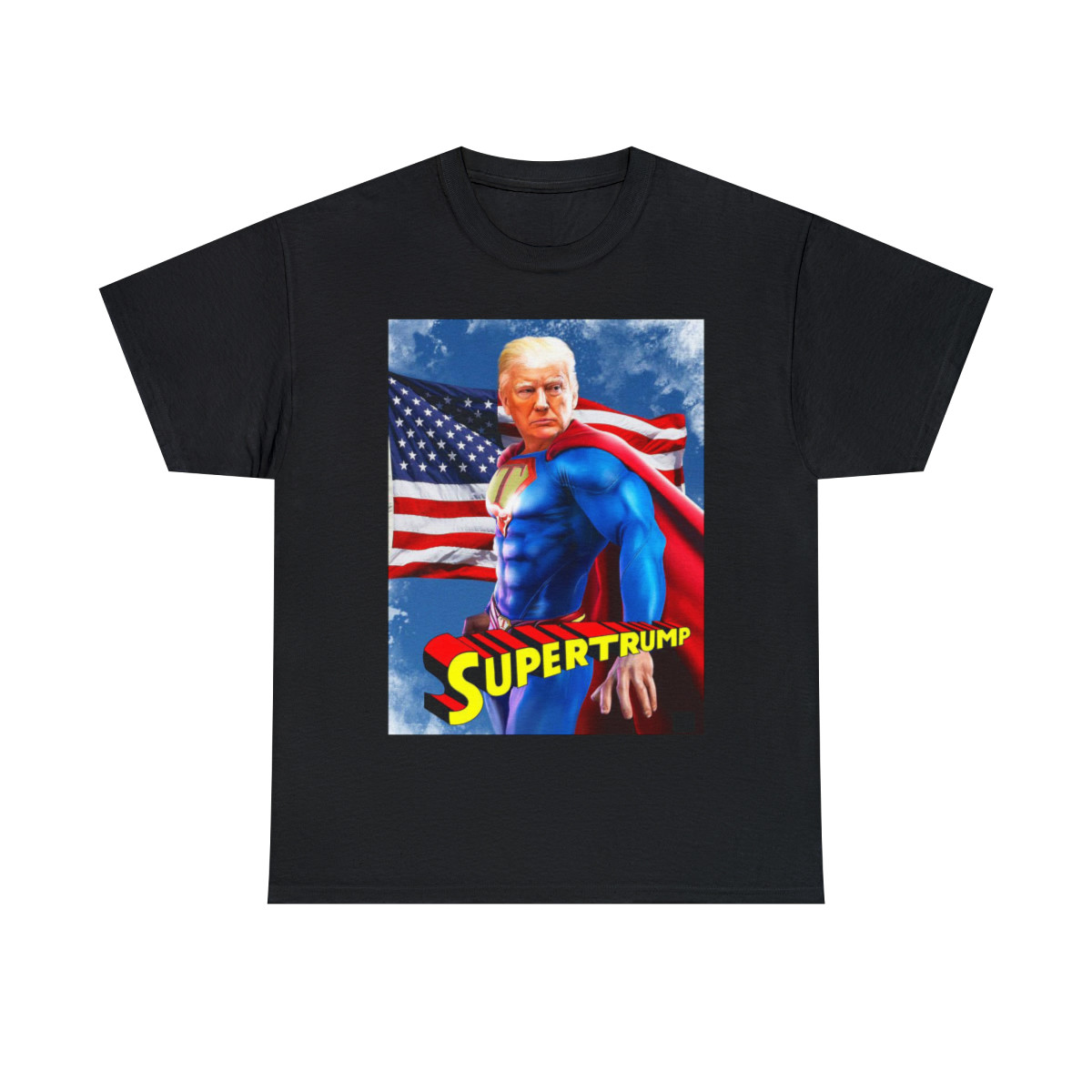 Super TRUMP TRAIN 2020 Re Elect  Unisex Heavy Cotton Tee