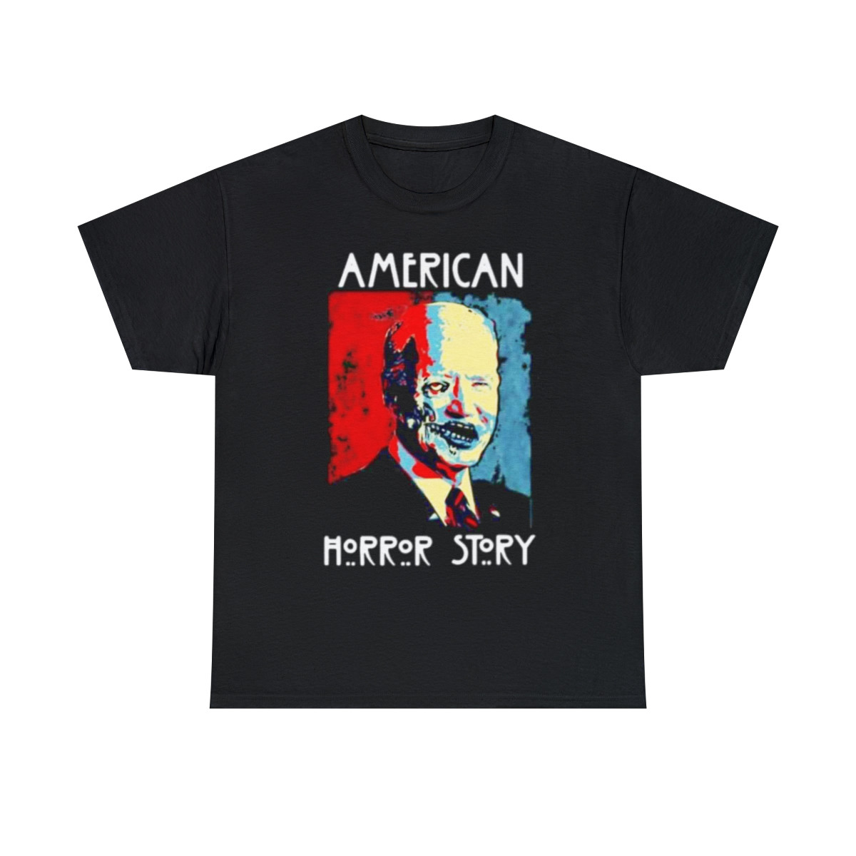 Joe Biden an American Horror Story Short Sleeve Tee