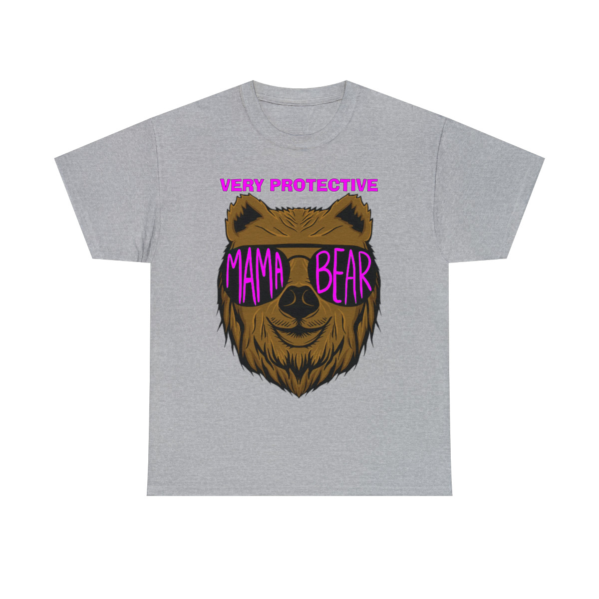 Very Protective Mama Bear  Men's Short Sleeve T Shirt