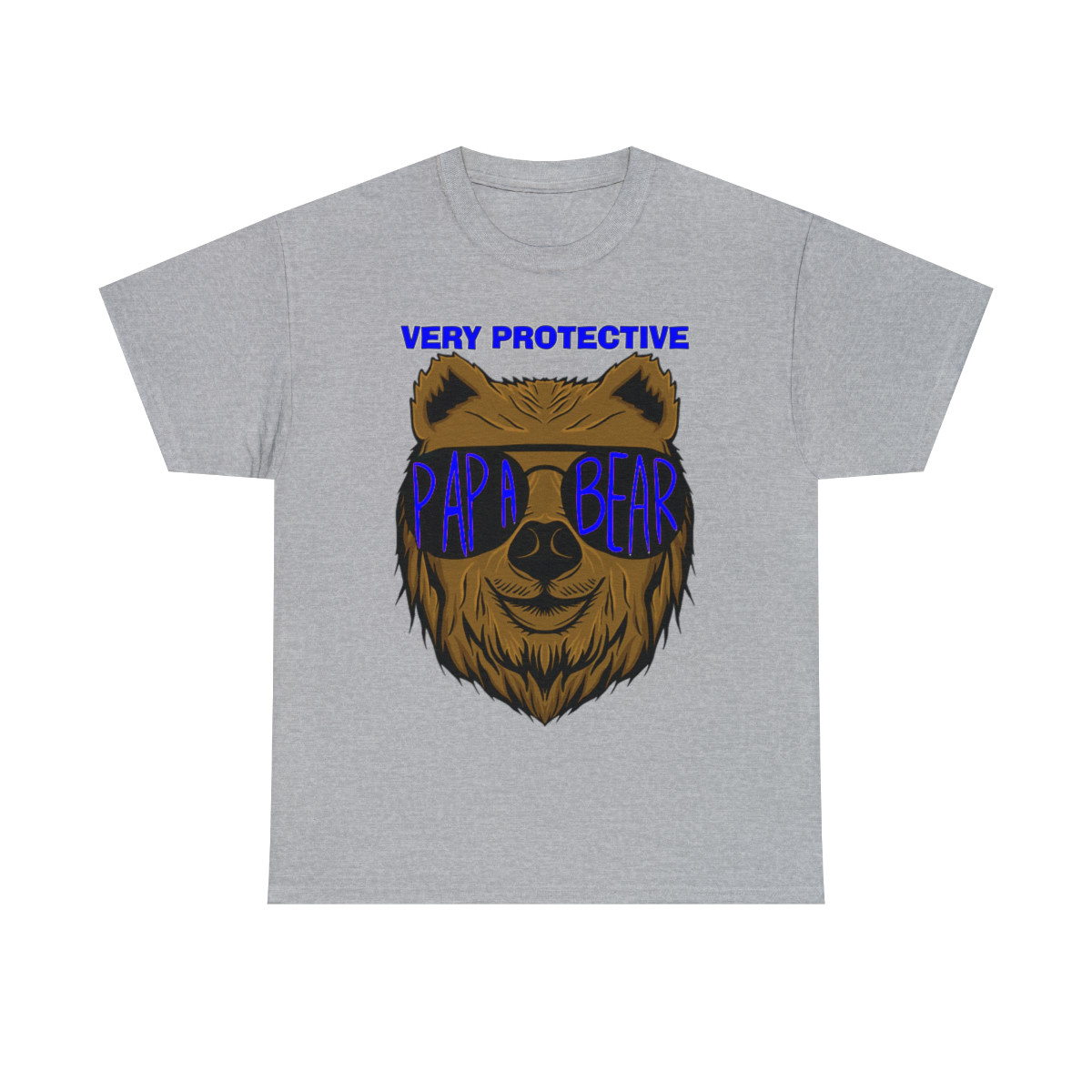 Very Protective Papa Bear  Men's Short Sleeve T Shirt