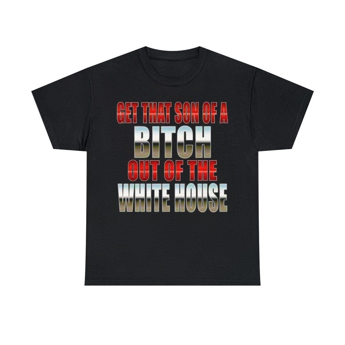 Get that Son of a B out of the WH let's go Brandon Men's Short Sleeve Tee