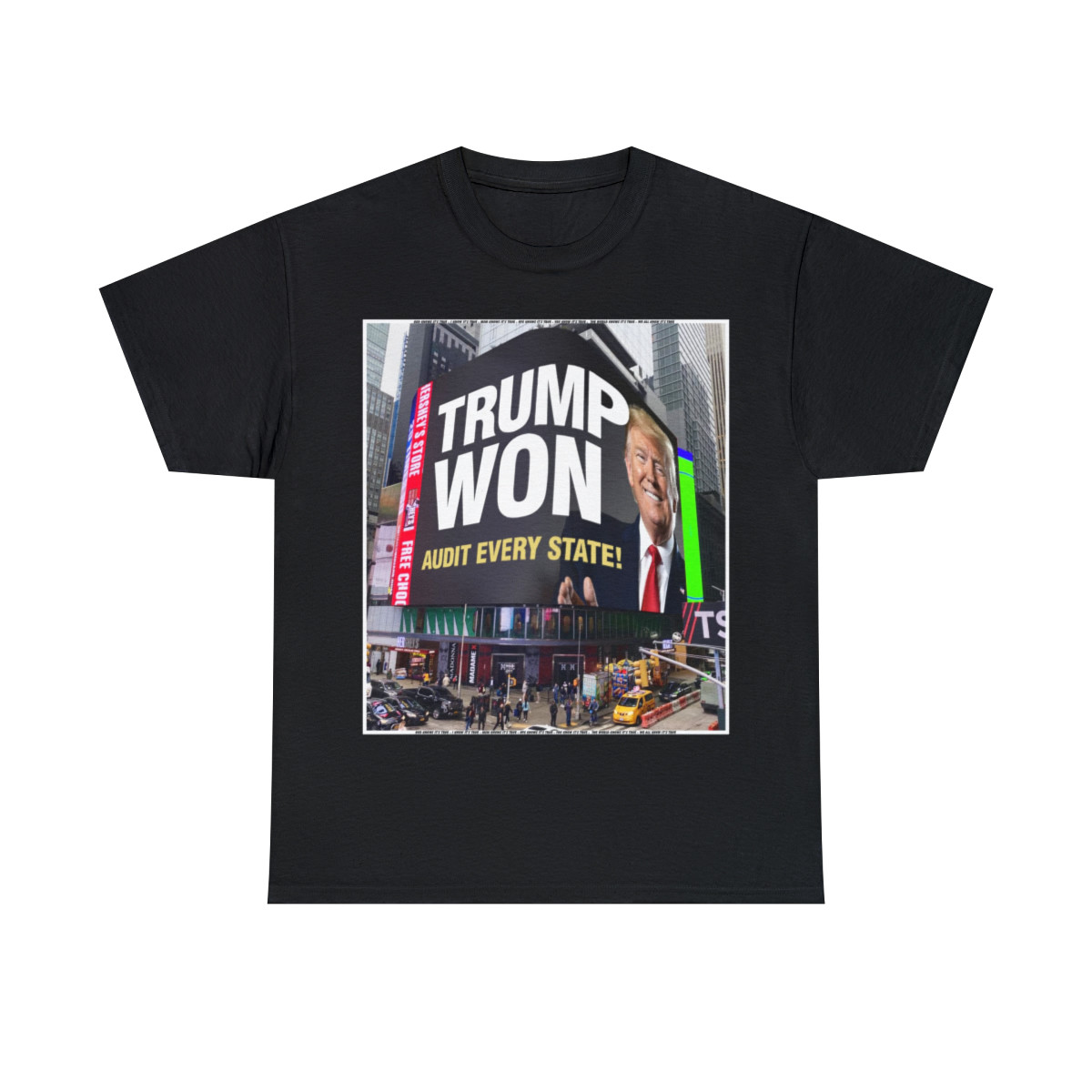 Trump Won Audit every state Short Sleeve Tee