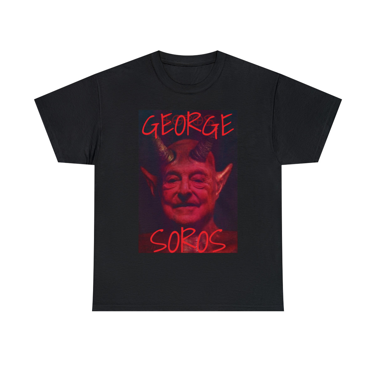 George Soros Business Beast 666 = Satan nwo Short Sleeve Tee