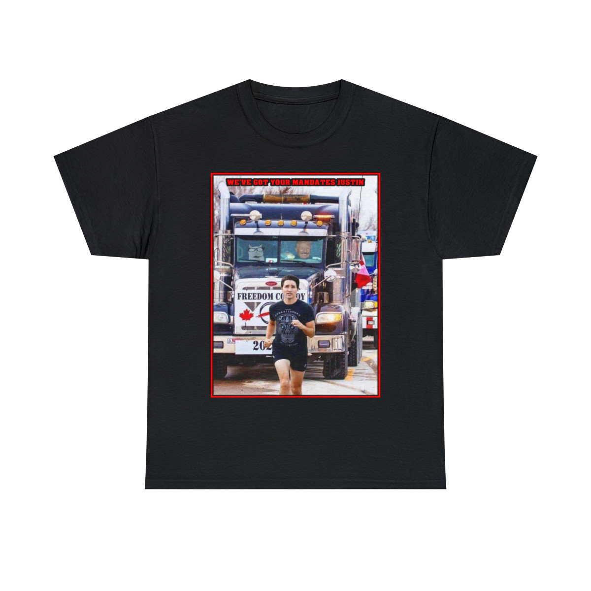 We've got your mandates Justin Short Sleeve Tee