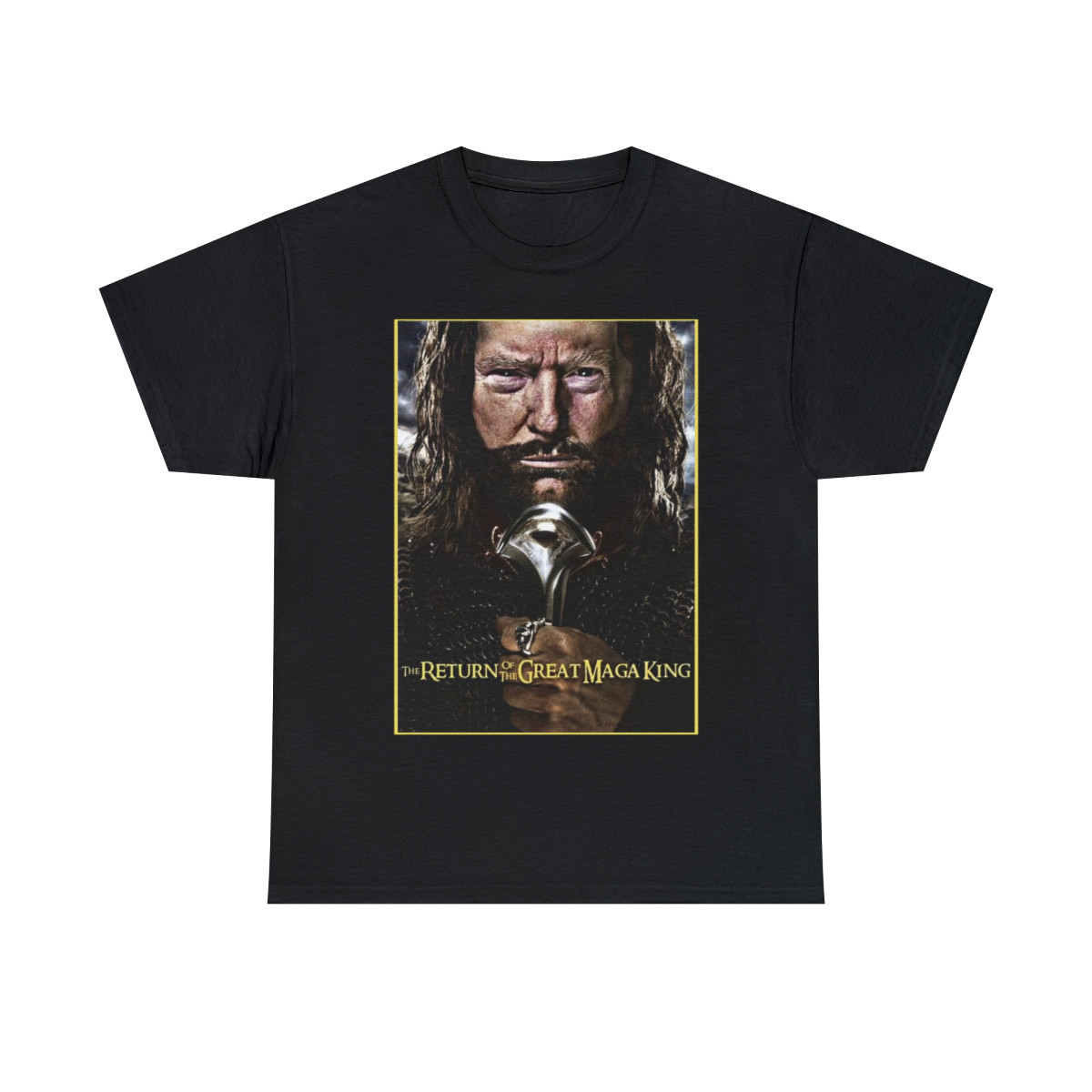 The Return of the Great Maga King Trump short Sleeve Tee