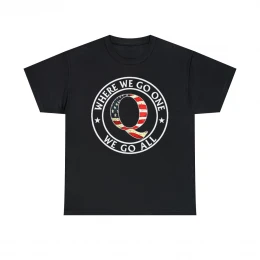 Q Where We Go One We Go All Trump 2020 Short Sleeve Tee