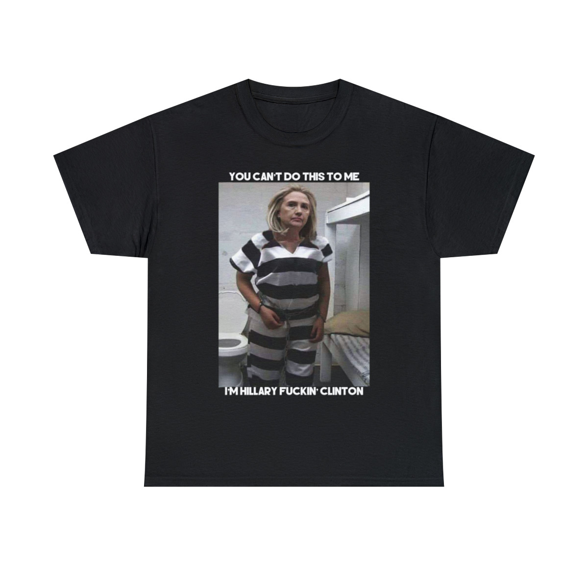 Hillary Clinton you can't do this to me Men's Short Sleeve Tee