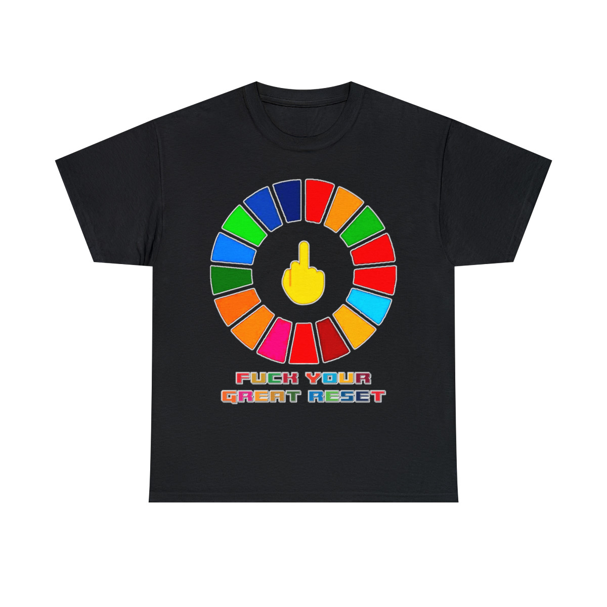 F%&k your Great Reset Men's Short Sleeve Tee