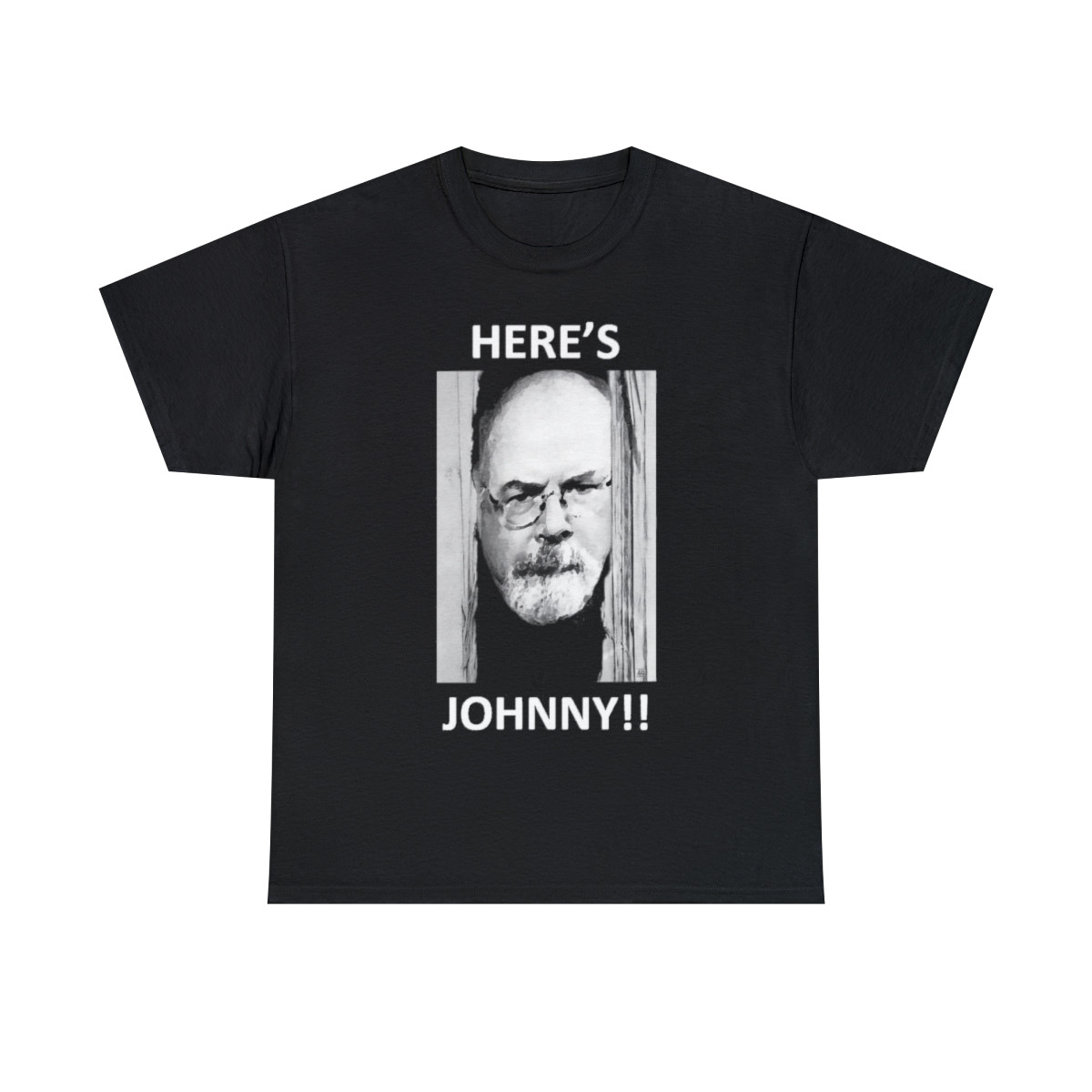 John Durham Here's Johnny Men's Short Sleeve Tee