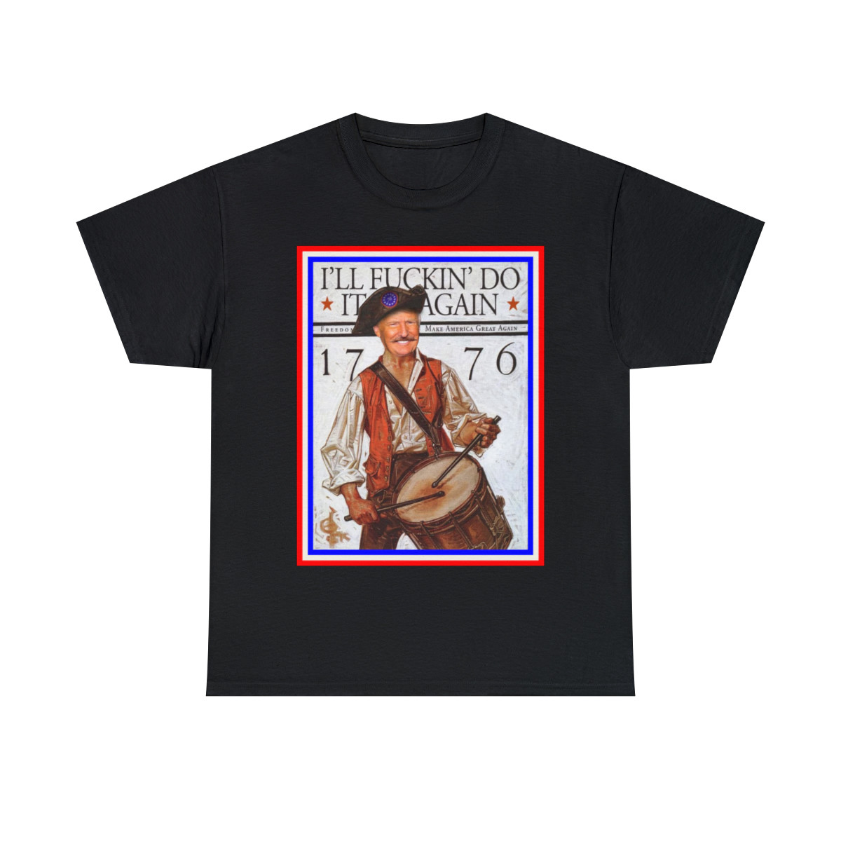 Trump will do it again 1776 Short Sleeve Tee