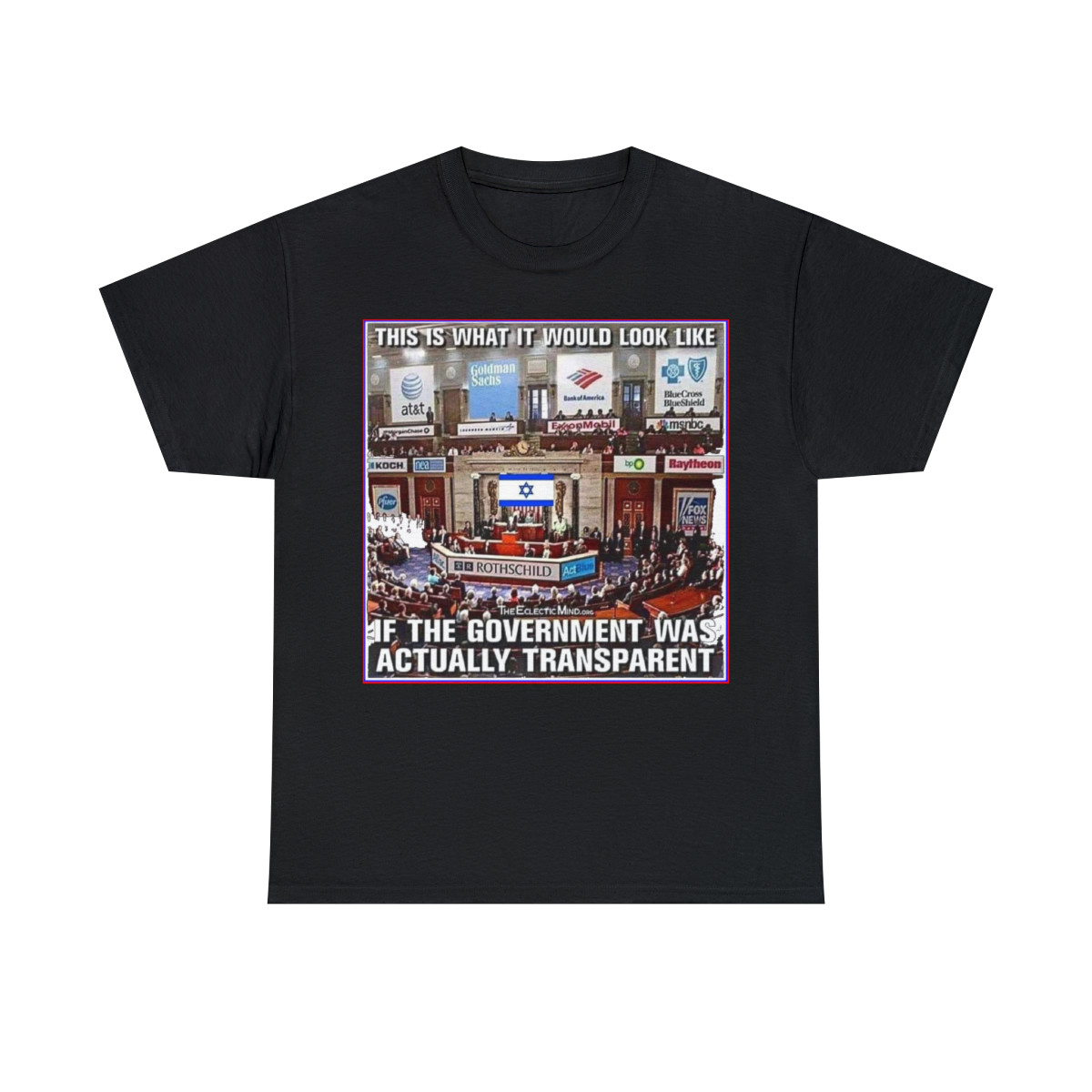 What It Would Look Like If Government Was Transparent Short Sleeve Tee