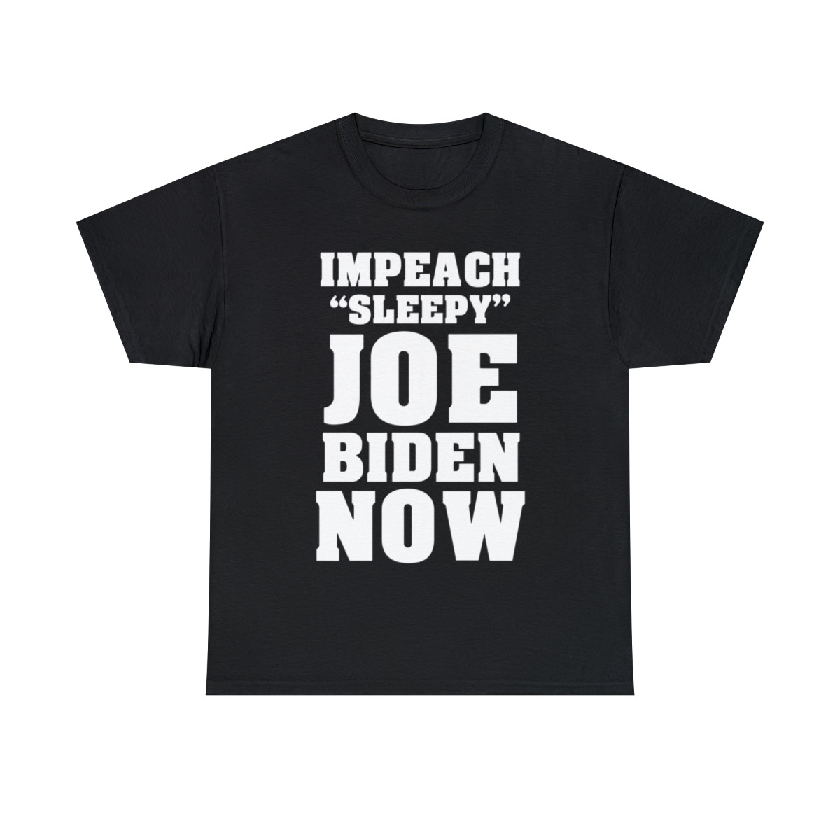 Impeach Sleepy Joe Biden Now short Sleeve Tee