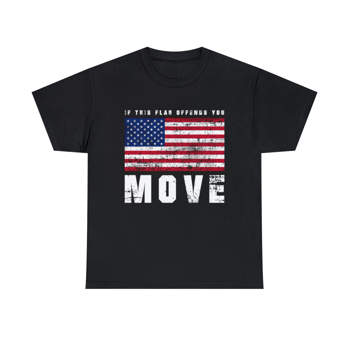 If this flag offends you Move short Sleeve Tee