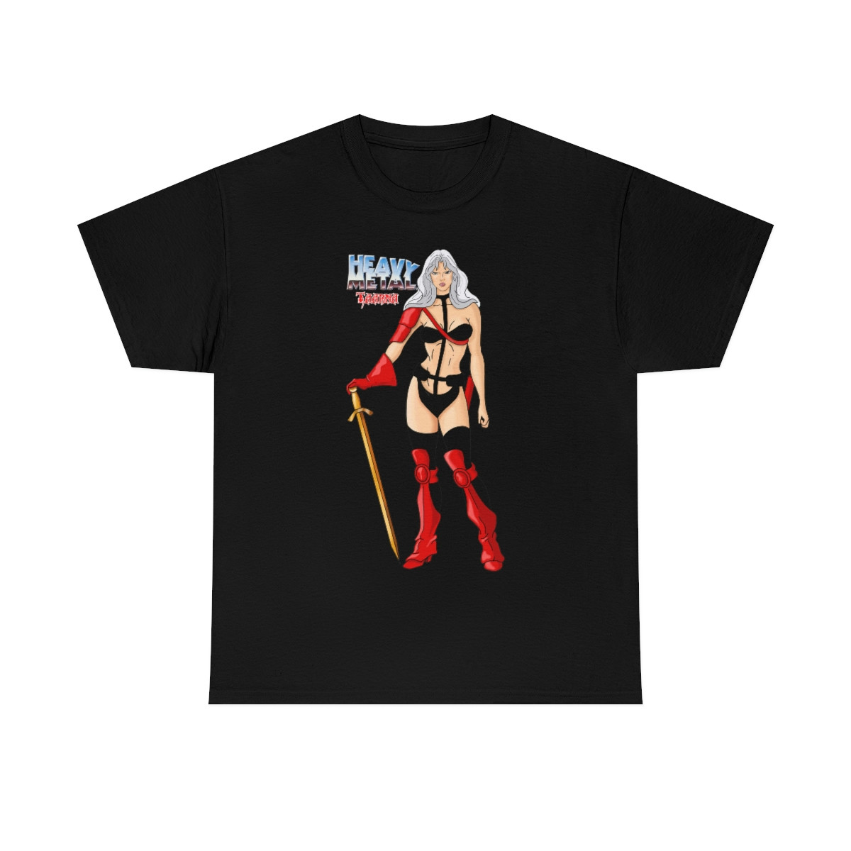 Heavy Metal movie Taarna the warrior Short Sleeve Tee