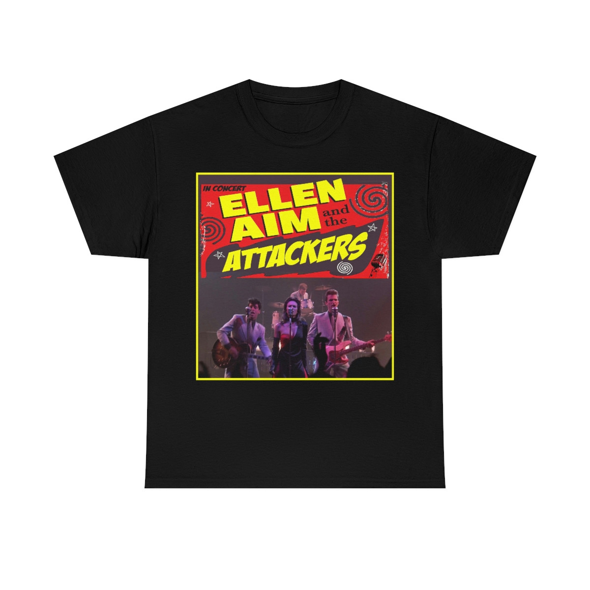 Ellen Aim and the Attackers from Streets of Fire Unisex Heavy Cotton Tee